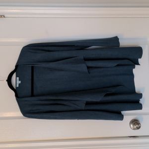 Teal Open Front Blazer